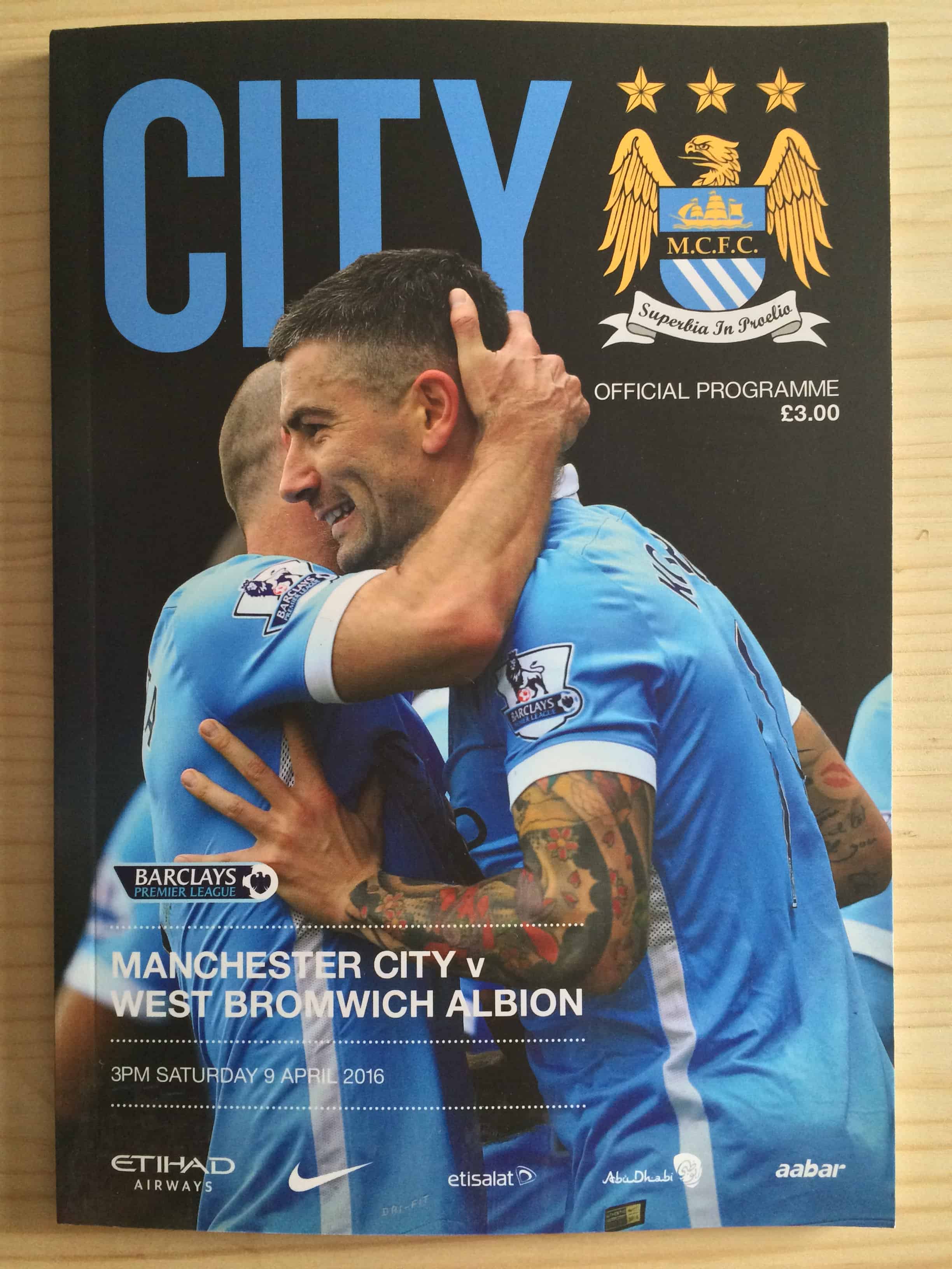 Manchester City FC v West Bromwich Albion FC 